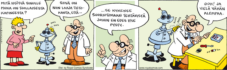 Kapine (Daily strip, Finnish) 3