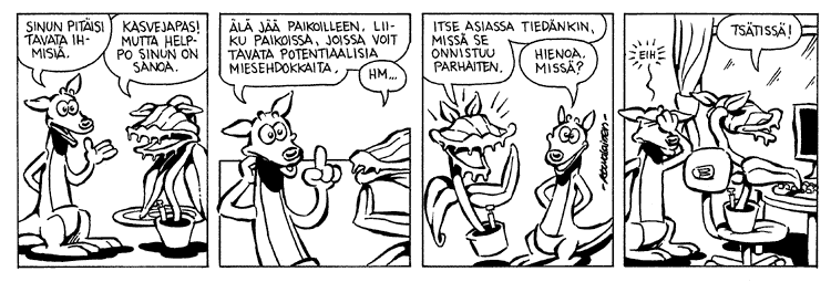 Loikan vuoksi (Daily strip, Finnish) 230
